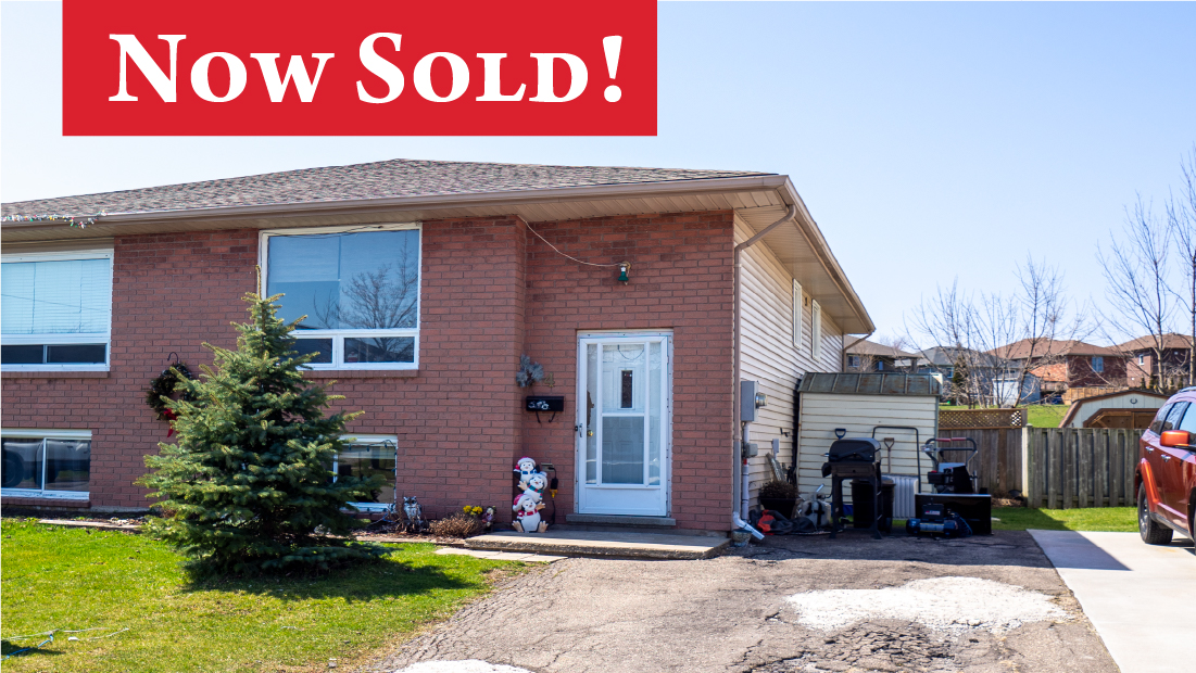 now sold banner on 4 apollo dr port colborne sold by frank ruzycki real estate