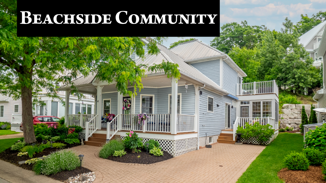 beachside community banner on 4 mariner's ln crystal beach for sale by frank ruzycki real estate