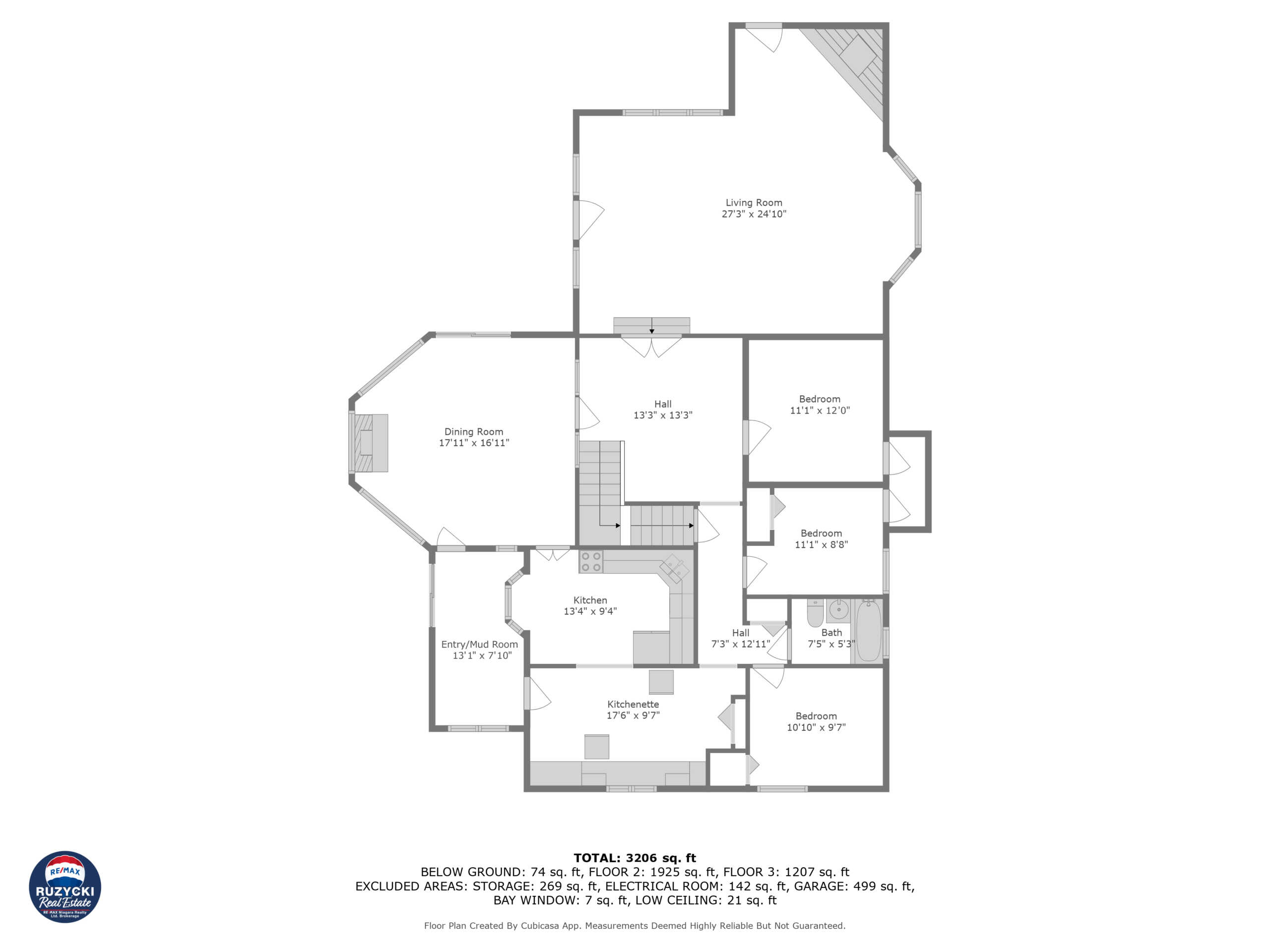 main floor floor plan of 89 tennessee ave port colborne