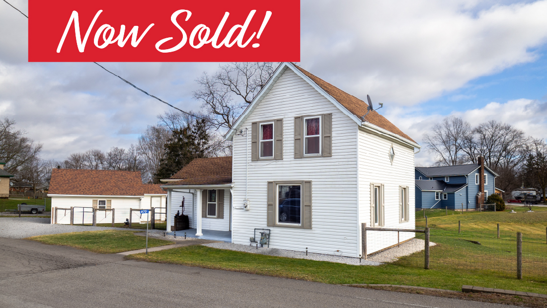 now sold banner on 41701 mill race rd wainfleet sold by frank ruzycki real estate
