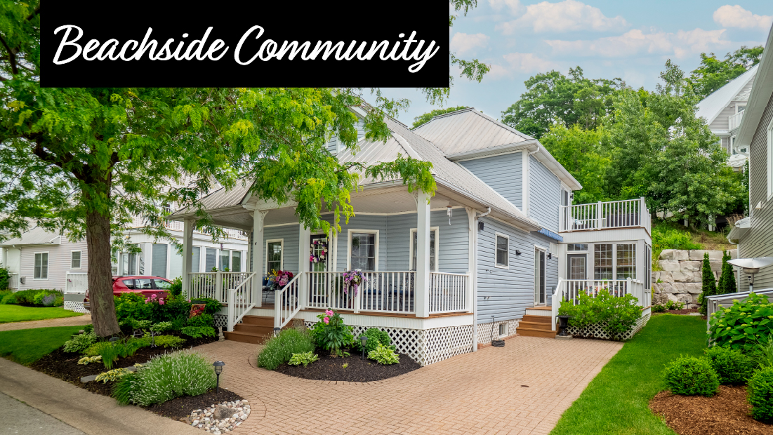 beachside community banner on 4 mariner's ln crystal beach for sale by frank ruzycki real estate
