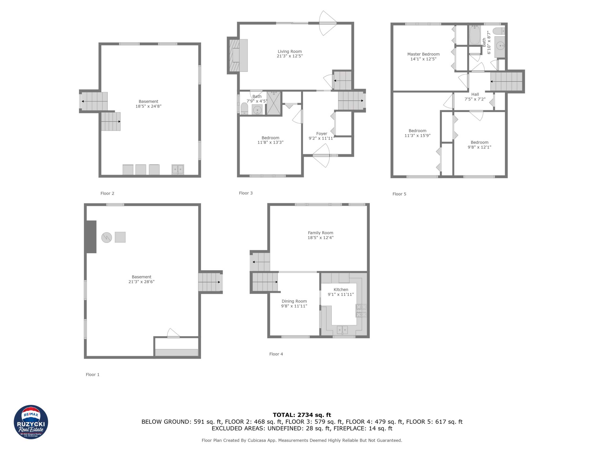 Floor Plan of 31 Oakrdige Cres