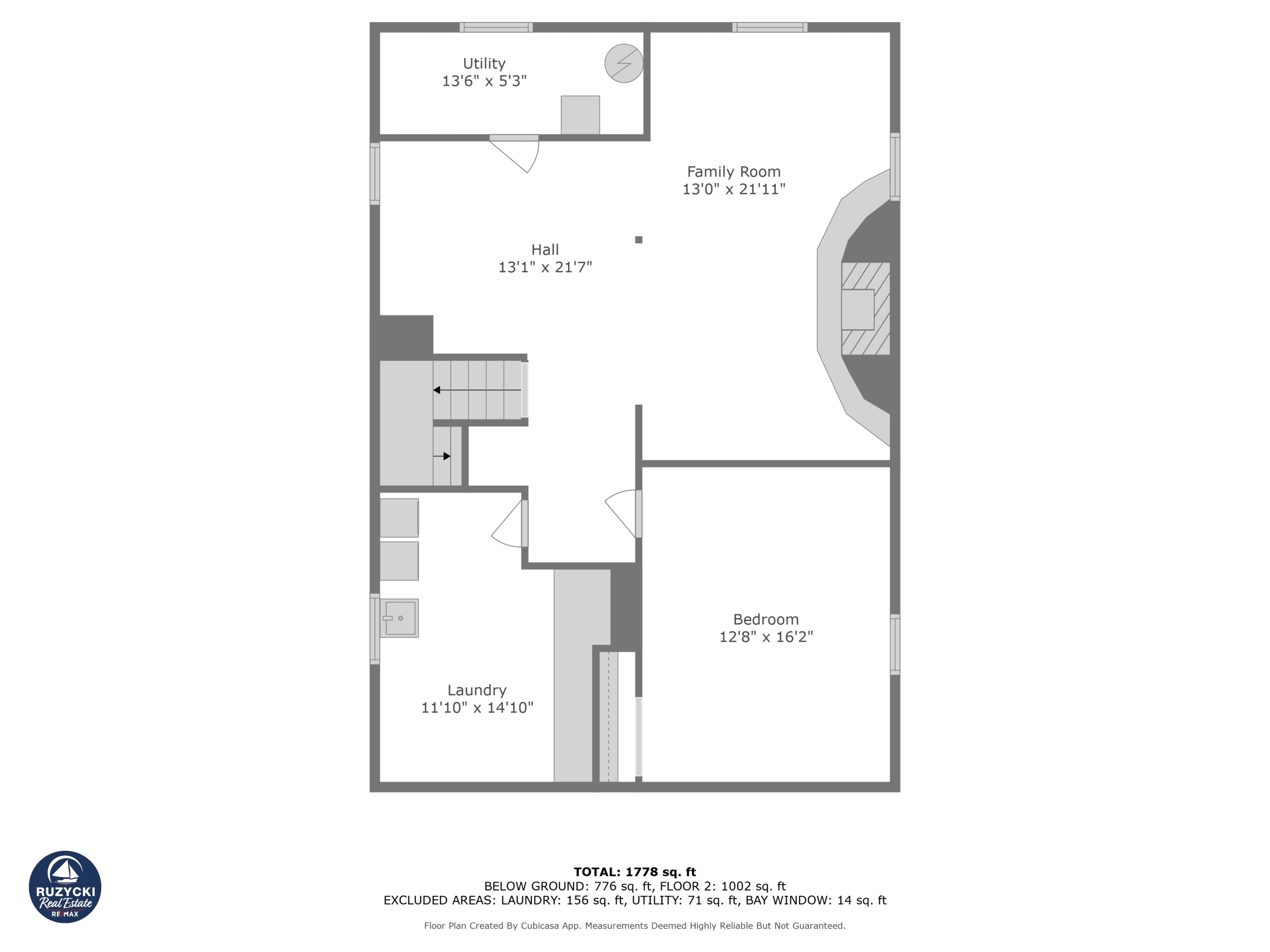 basement floor plan of 165 rosemount ave port colborne