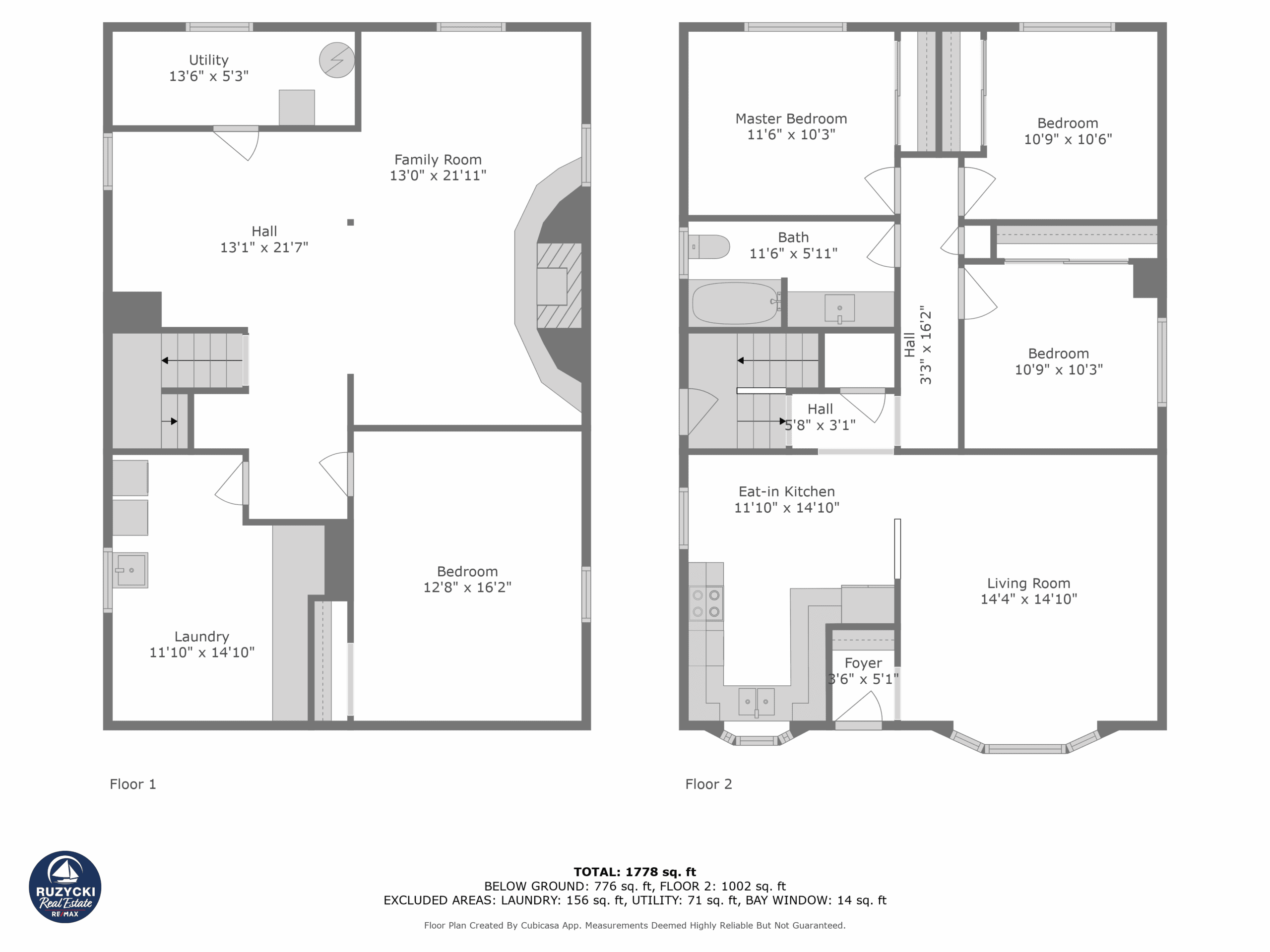 combined floor plan of 165 rosemount ave port colborne