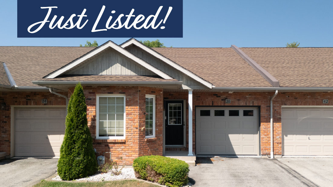 just listed banner on 38 maple st port colborne for sale by frank ruzycki real estate