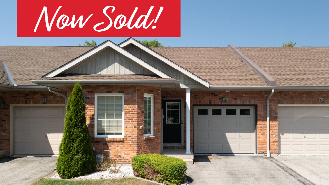 now sold banner on 38 maple st port colborne sold by frank ruzycki real estate