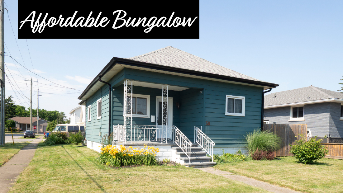 affordable bungalow banner on 58 christmas st port colborne for sale by frank ruzycki real estate