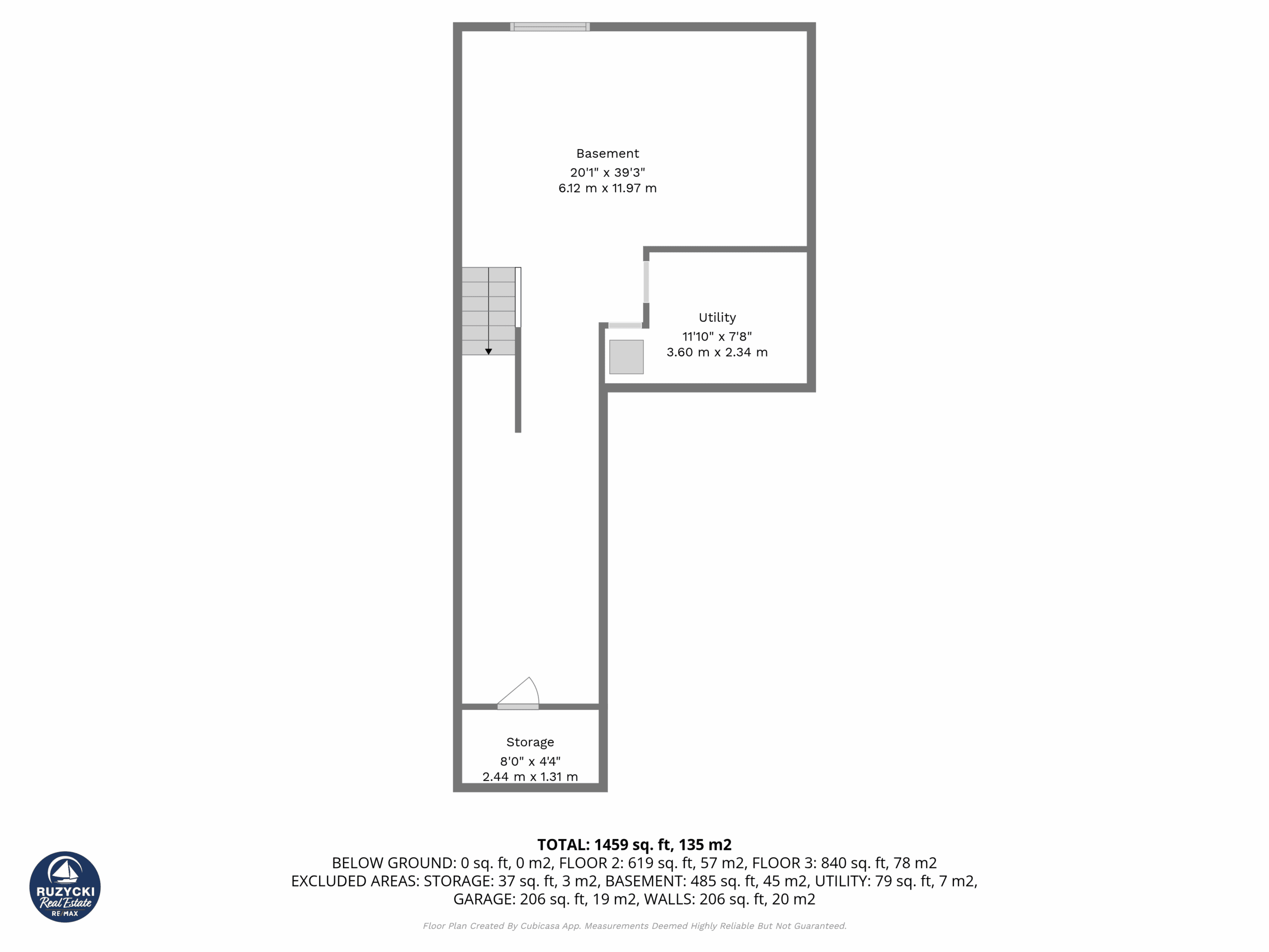 1st_floor_47_omer_avenue_port_colborne_with_dim basement floor plan of 47 omer ave port colborne