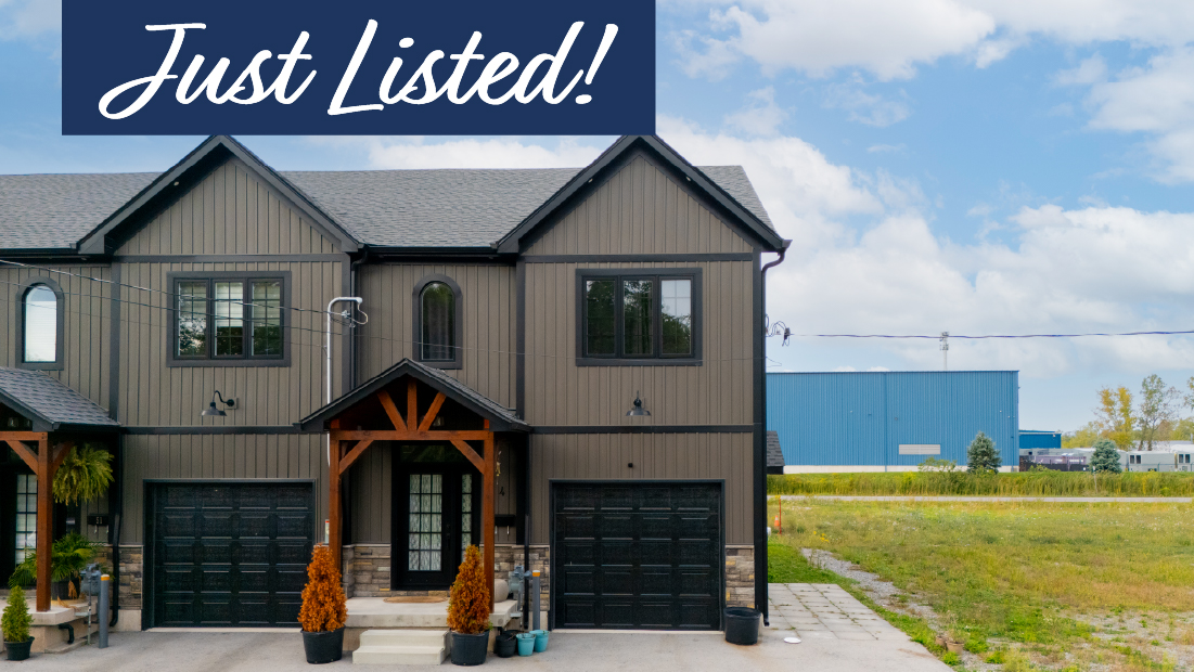 just listed banner on 47 omer ave port colborne for sale by frank ruzycki real estate