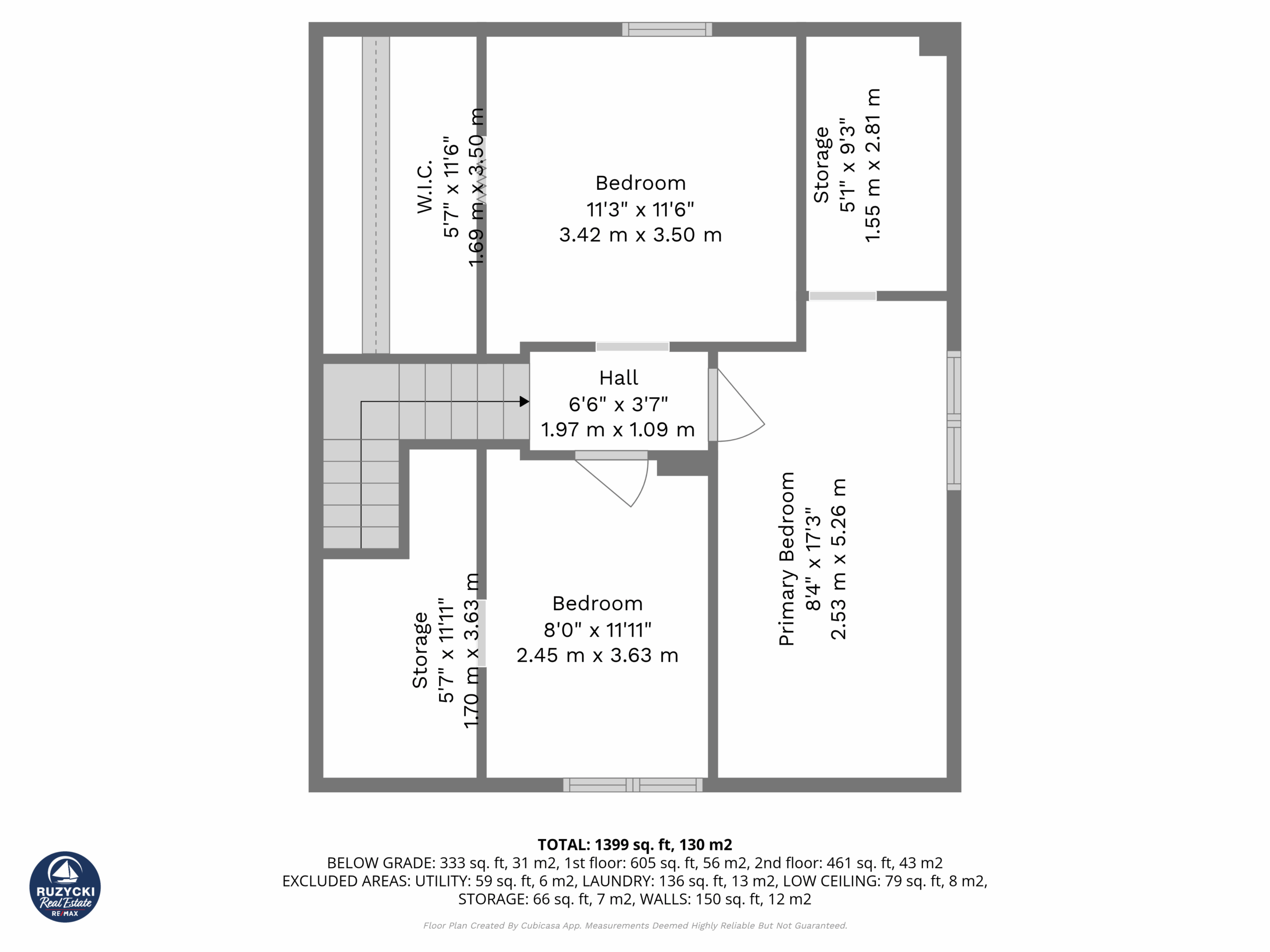 3rd_floor_31959_feeder_road_west_wainfleet_with_dim second floor floor plan of 31959 feeder rd w wainfleet