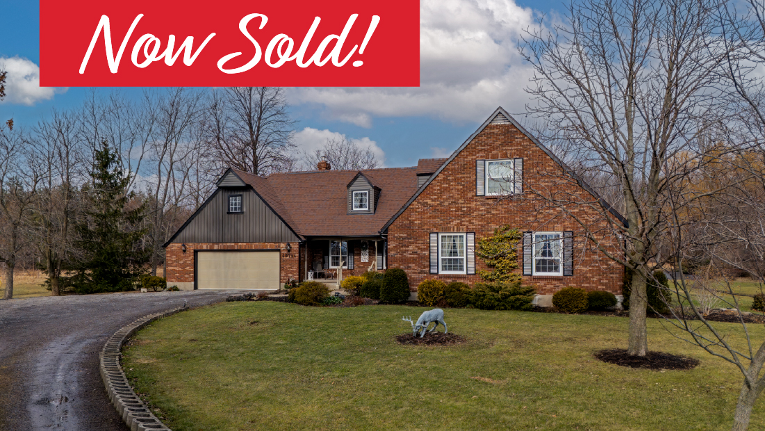 now sold banner on 40764 forks rd wainfleet sold by frank ruzycki real estate