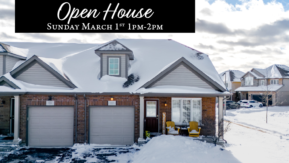 open house sunday march 1st 1pm-2pm banner on 63 falcon dr welland for sale by frank ruzycki real estate