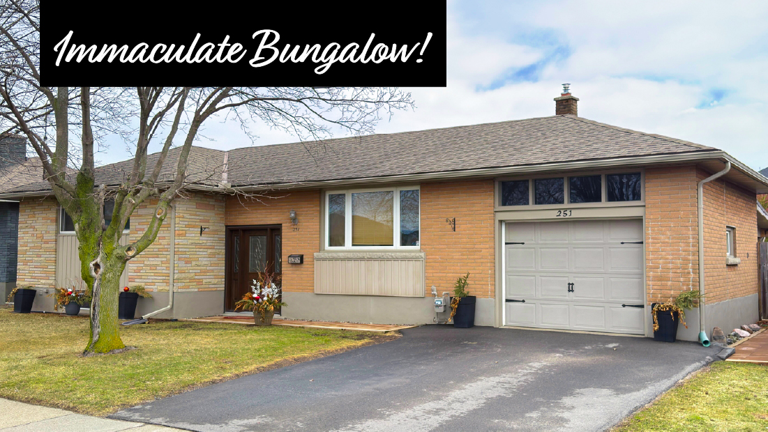 immaculate bungalow banner on 251 clarke st port colborne for sale by frank ruzycki real estate