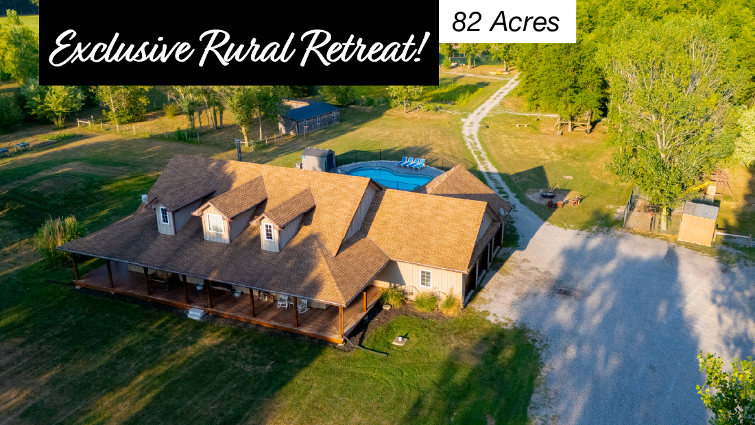 exclusive rural retreat with 82 acres flag on 3481 troup rd port colborne