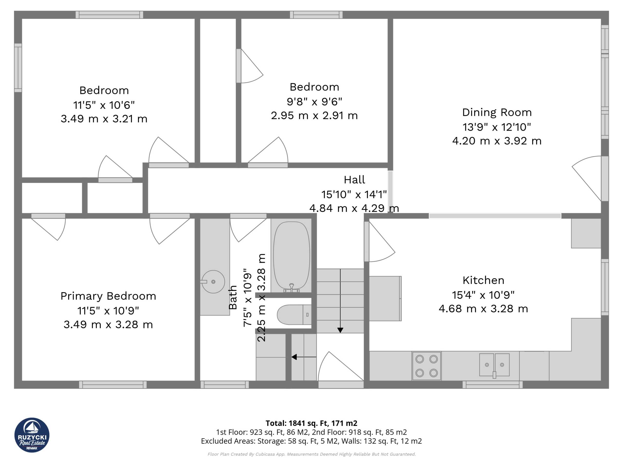main floor floor plan of 64 christmas st port colborne