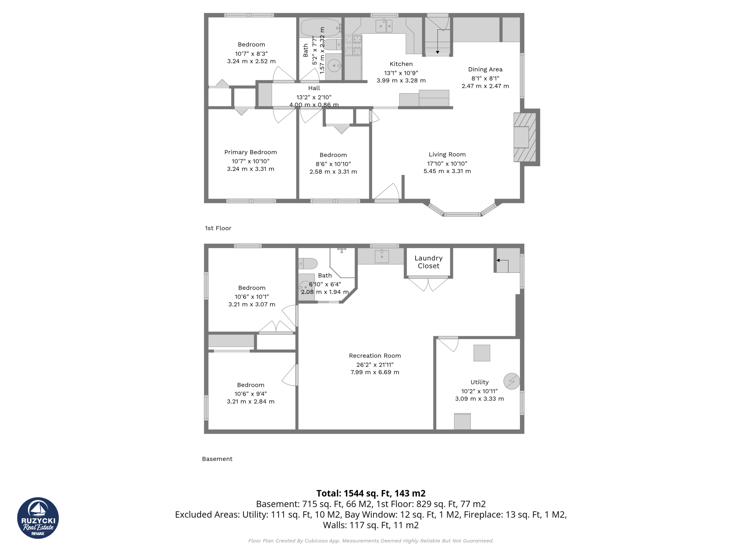 all_floors_132_colver_street_smithville_with_dim combined floor plan of 132 colver st smithville