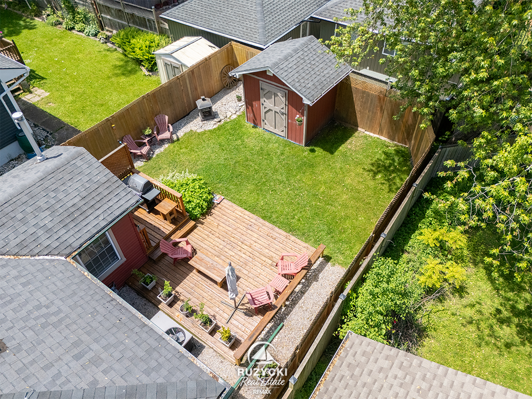 263-maplewood-ave-crystal-beach_25 aerial view of backyard at 263 maplewood ave crystal beach