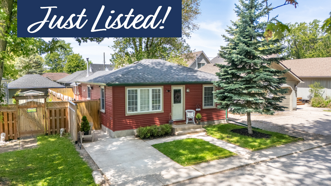 just listed banner on 263 maplewood ave crystal beach