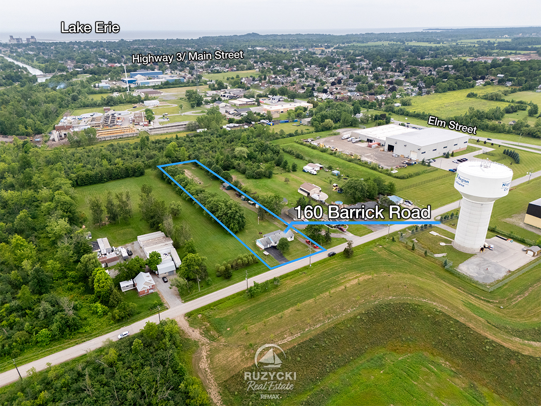 160-barrick-rd-port-colborne_55 aerial view of 160 barrick rd port colborne with nearby points of interest