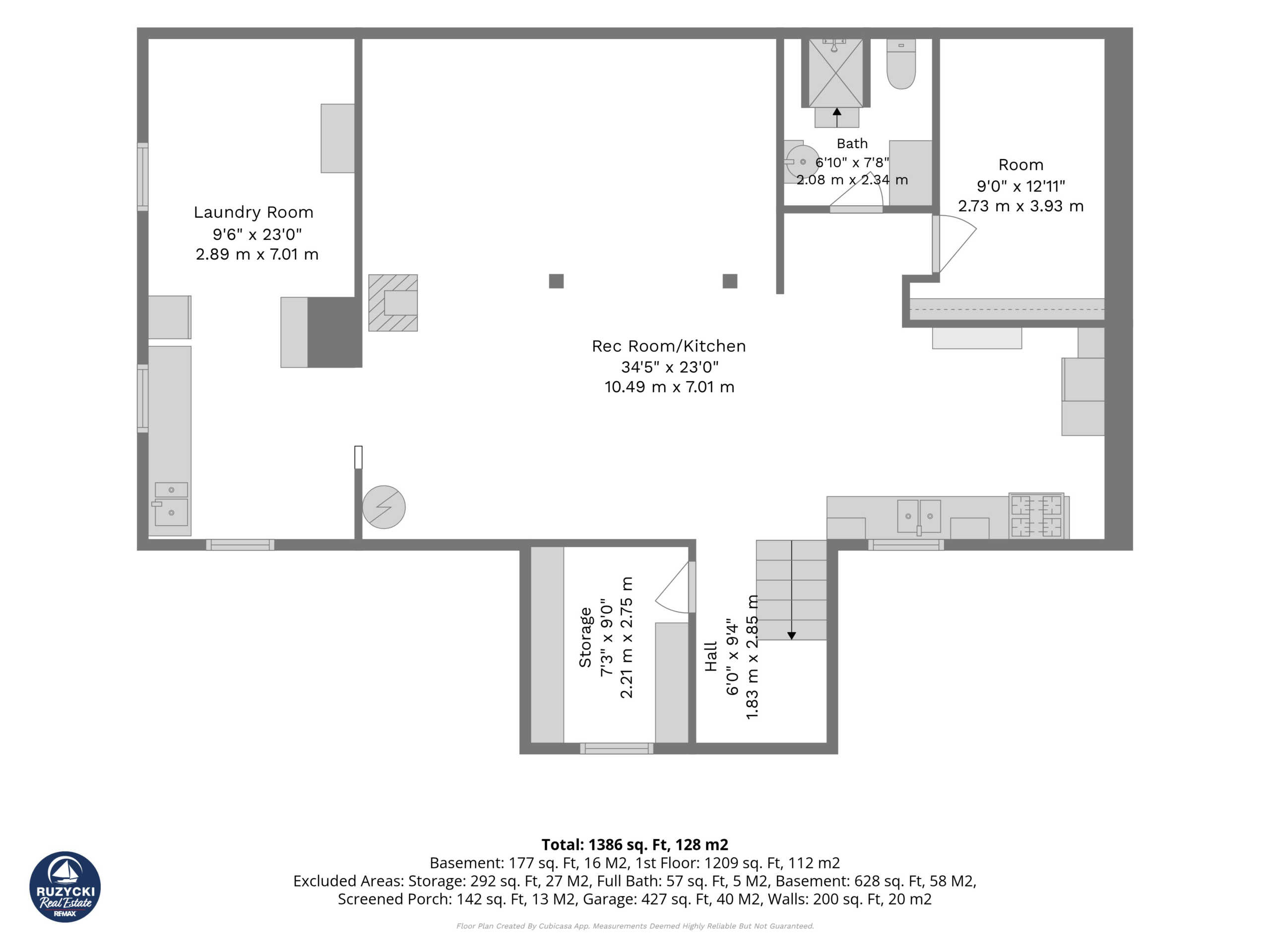 1st_floor_160_barrick_road_port_colborne_with_dim basement floor plan of 160 barrick rd port colborne