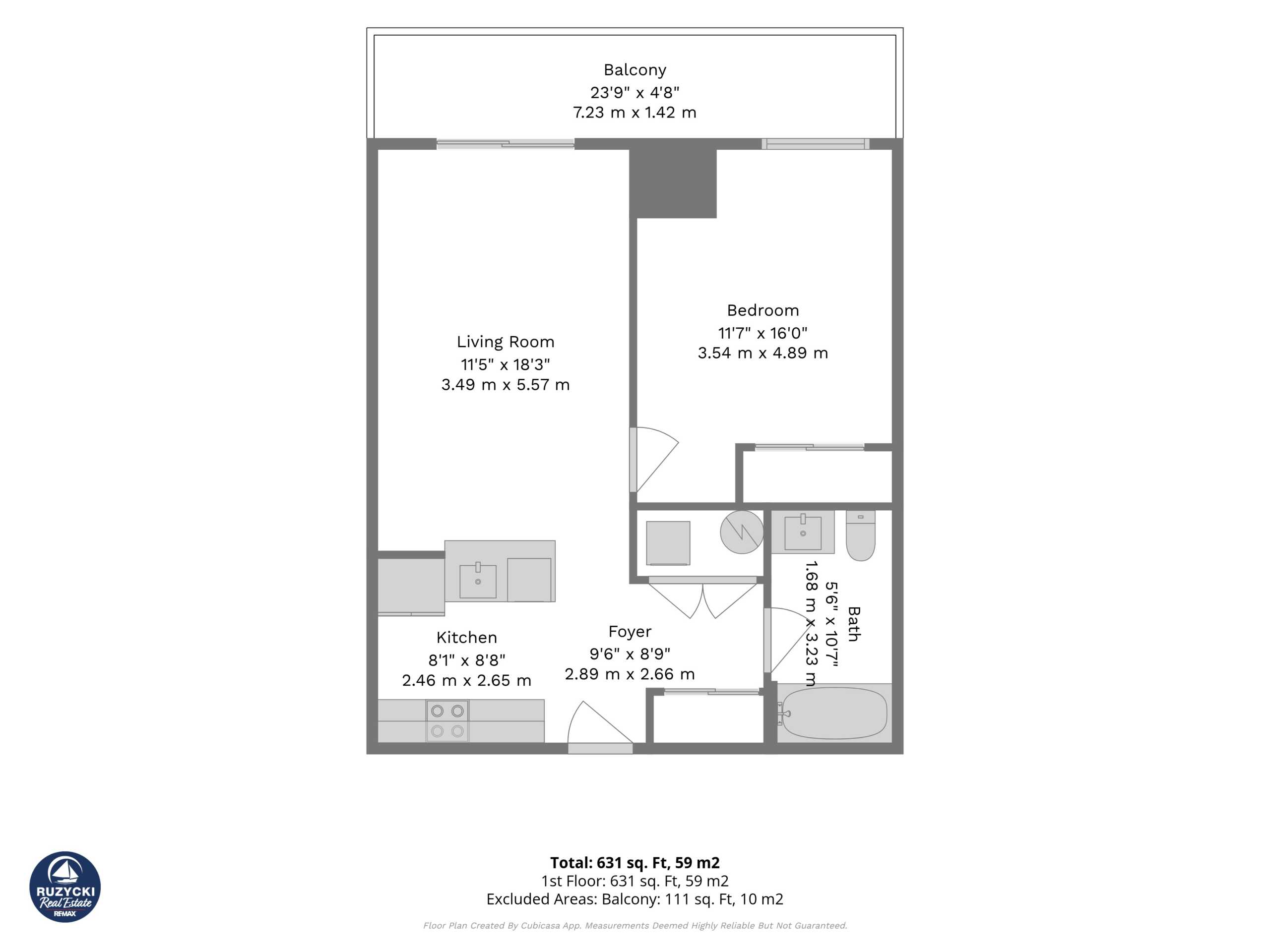 floor plan of 508-118 west st port colborne