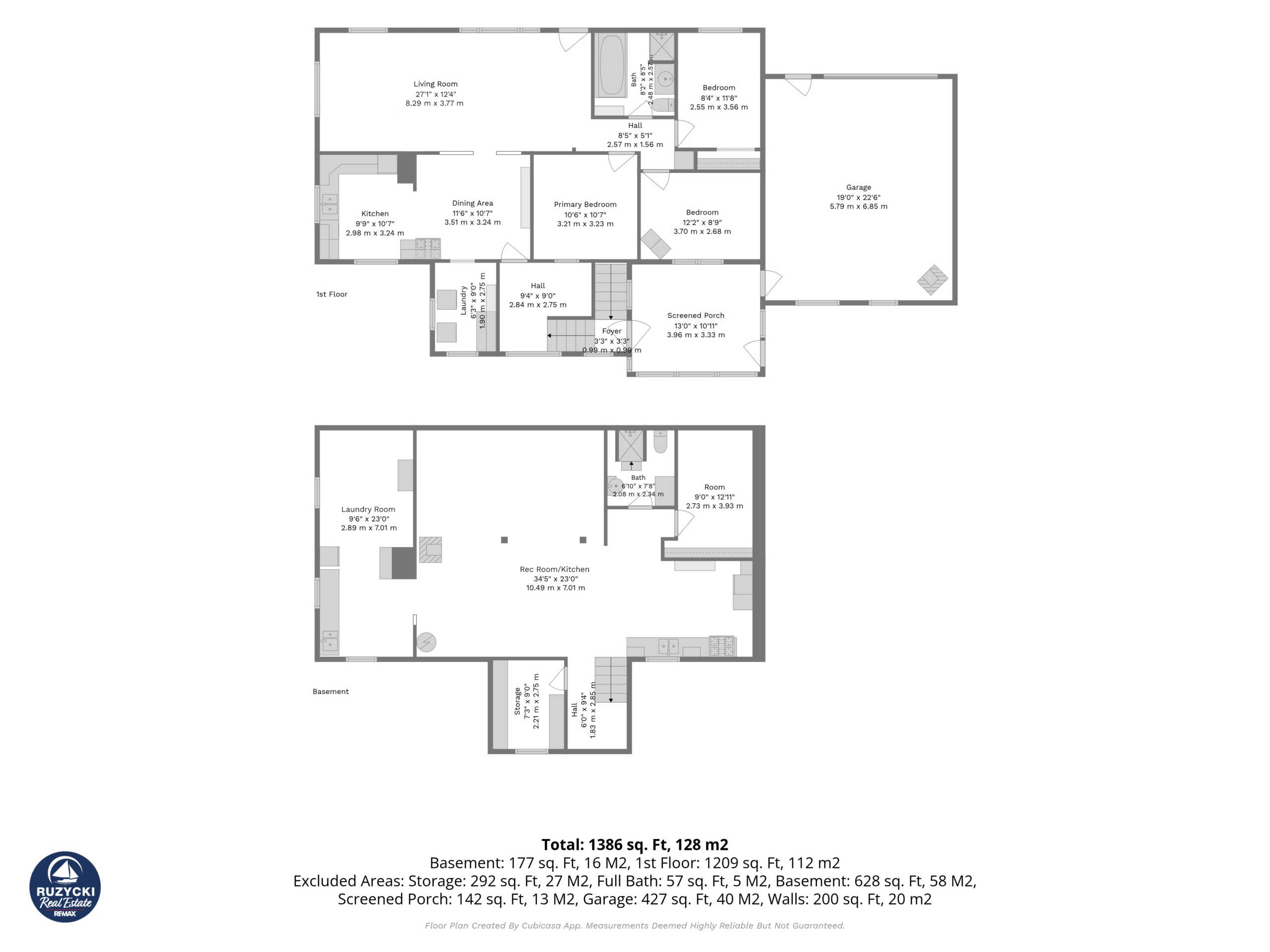 all_floors_160_barrick_road_port_colborne_with_dim combined floor plan of 160 barrick rd port colborne
