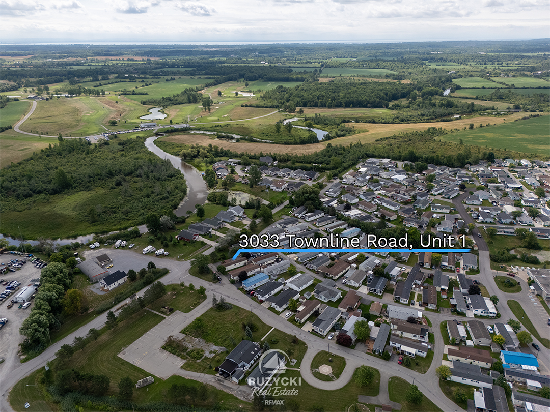 1-3033-townline-rd-stevensville_28 aerial view of 3033 townline rd unit 1 stevensville
