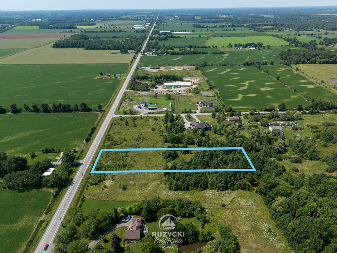 ns-forks-rd-wainfleet_10 aerial view of ns forks rd wainfleet vacant lot with approximate lot outlines