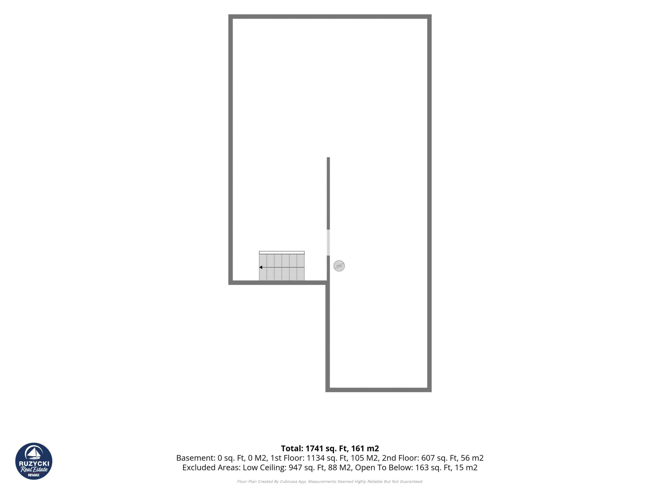 1st_floor_319_elgin_street_port_colborne_with_dim basement floor plan