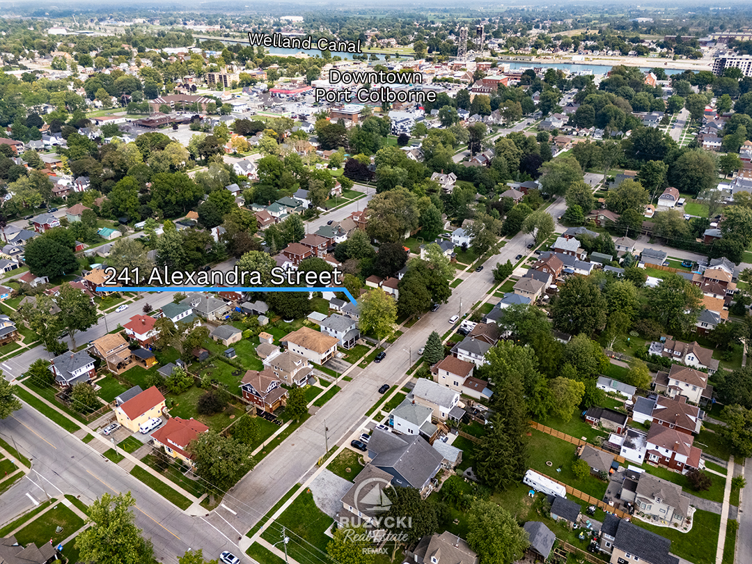 241-alexandra-st-port-colborne_49 aerial view of 241 alexandra st port colborne with nearby points of interest