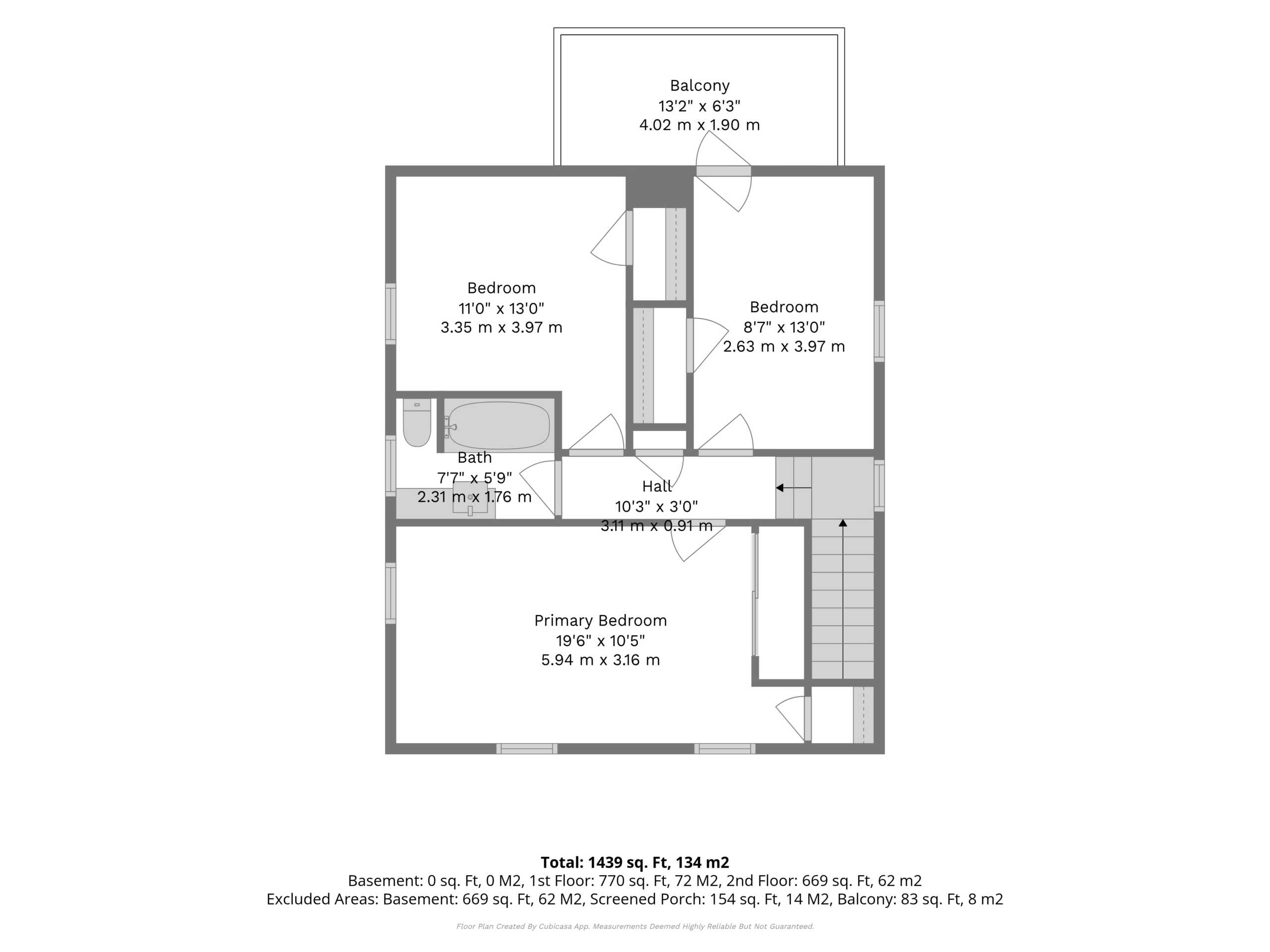 3rd_floor_241_alexandra_street_port_colborne_with_dim upstairs floor plan of 241 alexandra st port colborne