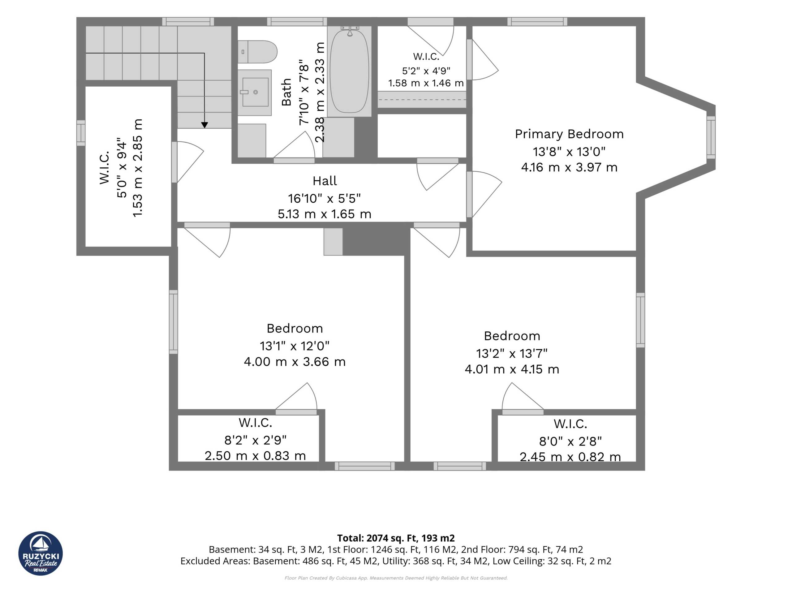 3rd_floor_344_clarence_street_port_colborne_with_dim second floor floor plan of 344 clarence street