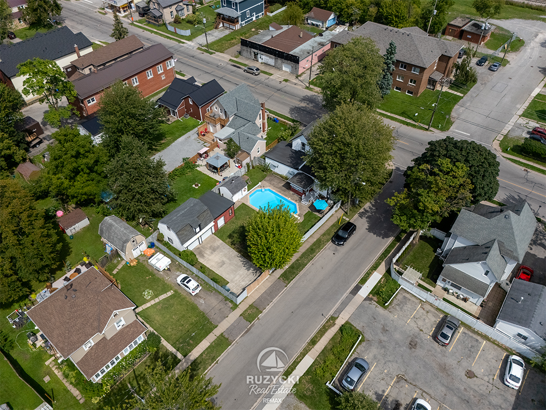 632-king-street-port-colborne_22 aerial view of 632 king street port colborne