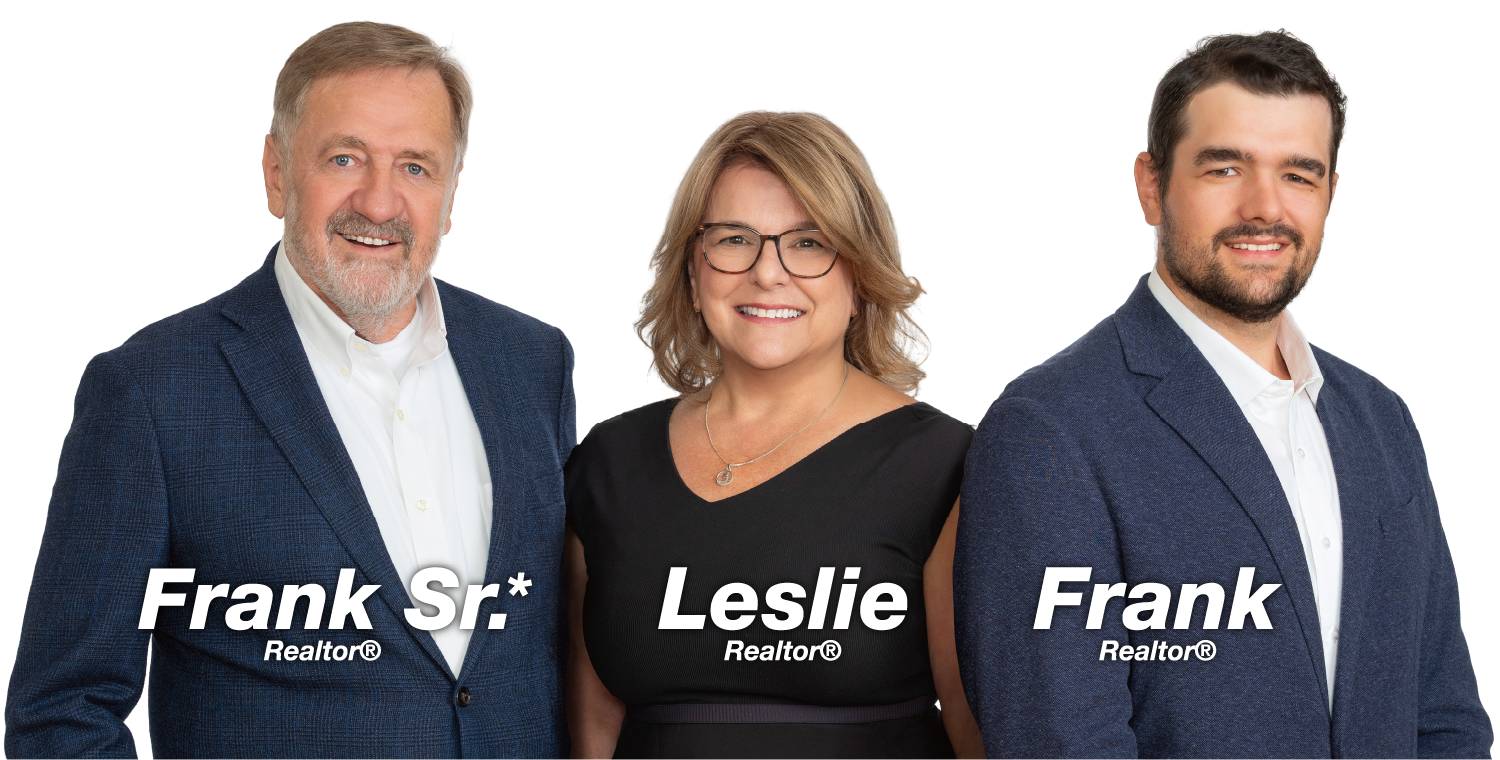 Image of Frank Sr, Realtor. Leslie, Realtor. Frank, Realtor.