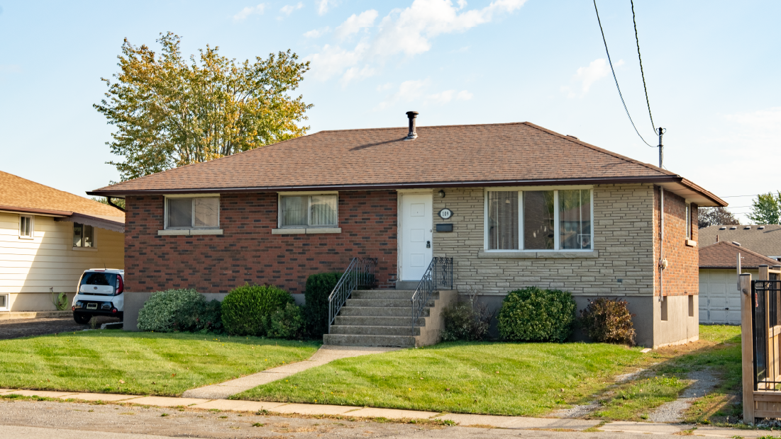 Brick bungalow with detached garage for sale in Port Colborne